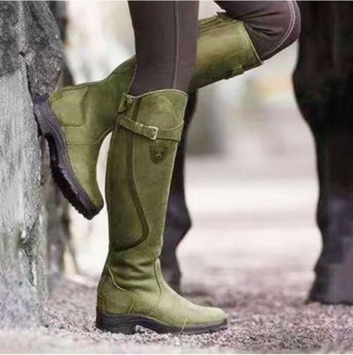 Classic western style riding boots