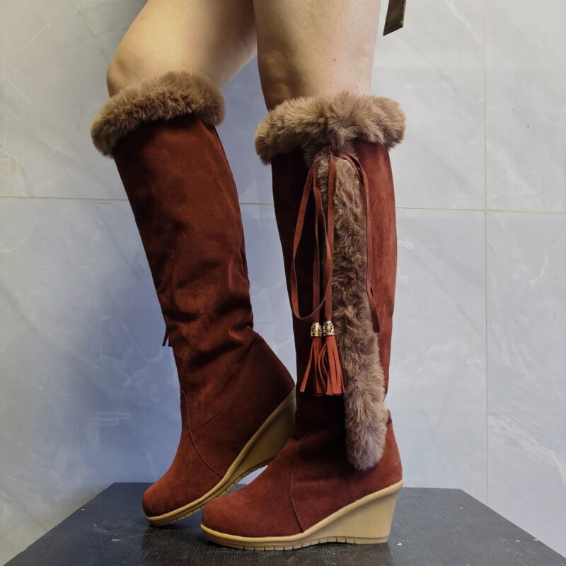 Shop Plush Faux Fur Winter Boots for Women