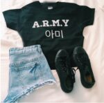 ARMY Print T-Shirt