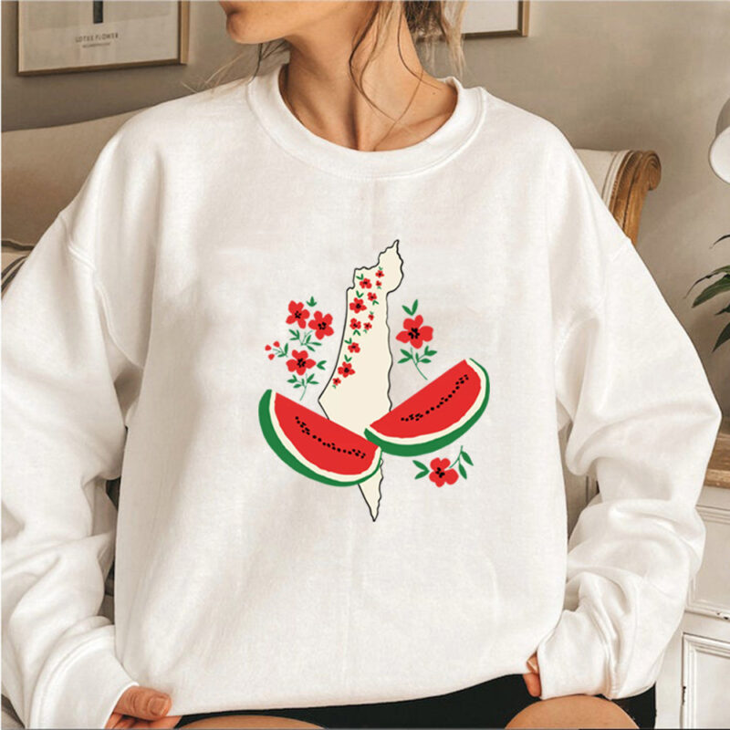 Watermelon Print Pullover