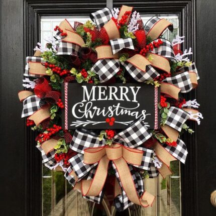 Festive Bow Garland