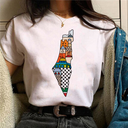 Palestine Print T-Shirt