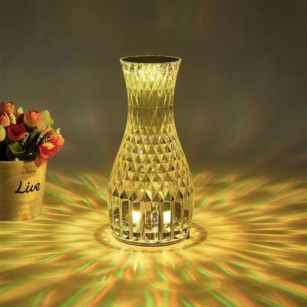 Vase Crystal LED Table Lamp8 Crystal LED Table