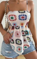 Hibiscus Print Camisole