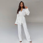 Ice Silk Pajama Set
