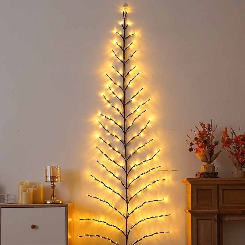 Christmas Leaf String Light Decor