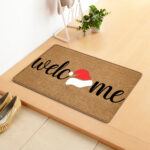 Cartoon Style Letter Door Mat