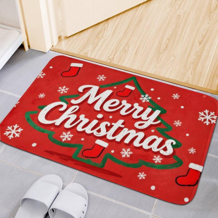 Christmas Entrance Door Mat