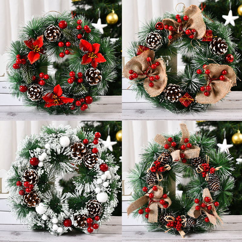 Pinecone Christmas Wreath